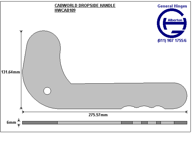 CABWORLD DROPSIDE HANDLE - Image 2